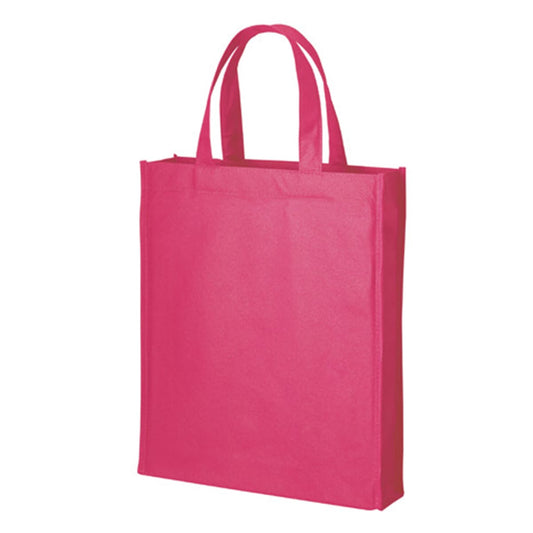 不織布 A4スクエアトート | ノベルティ(小物) | 1枚 | TR-0941 | ビビットピンク