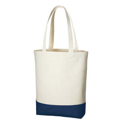キャンバス カラーボトムトート（M) | ノベルティ(小物) | 1枚 | TR-0956 | ミッドナイトブルー