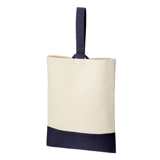 厚手コットン シューズケース | ノベルティ(小物) | 1枚 | TR-0960 | ネイビー