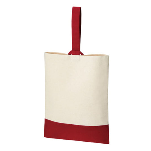 厚手コットン シューズケース | ノベルティ(小物) | 1枚 | TR-0960 | ワインレッド