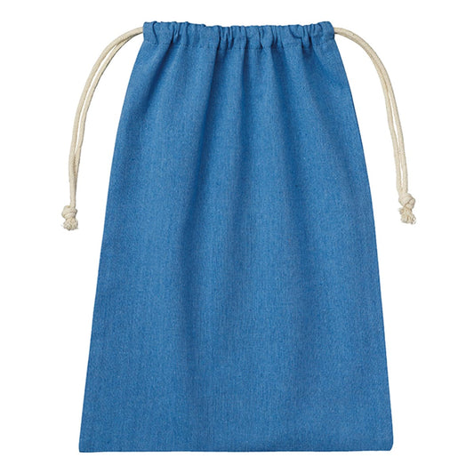 シャンブリック 巾着（L） | ノベルティ(小物) | 1枚 | TR-0978 | ブルー