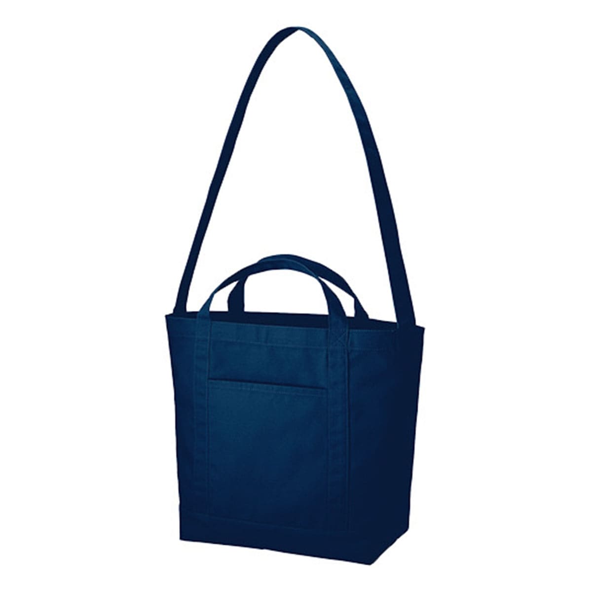 キャンバス ラインショルダートート | ノベルティ(小物) | 1枚 | TR-1010 | ミッドナイトブルー