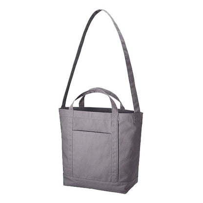 キャンバス ラインショルダートート | ノベルティ(小物) | 1枚 | TR-1010 | スカイグレー