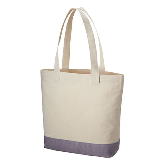 キャンバス カラーボトムアウトハンドルトート（M) | ノベルティ(小物) | 1枚 | TR-1014 | スカイグレー