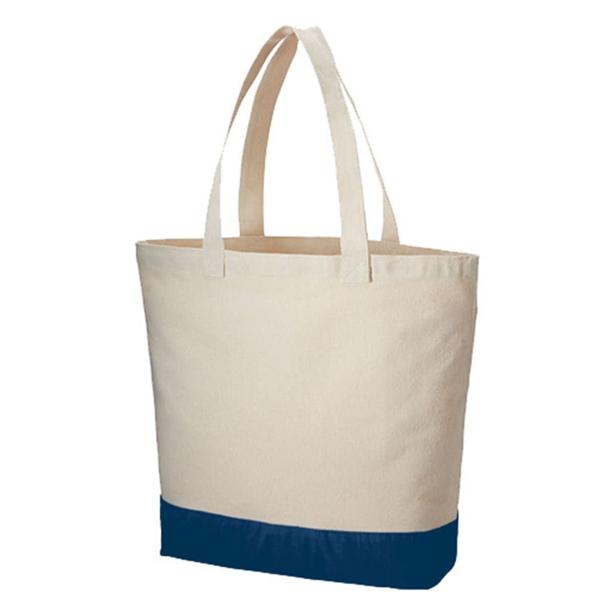 キャンバス カラーボトムアウトハンドルトート（L) | ノベルティ(小物) | 1枚 | TR-1015 | ミッドナイトブルー