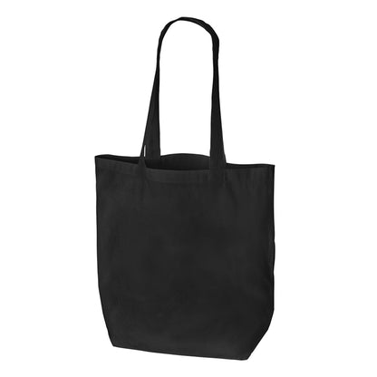 オーガニックコットン バッグ（M） | ノベルティ(小物) | 1枚 | TR-1045 | ブラック