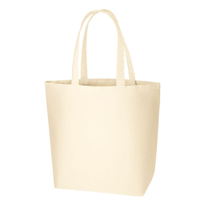 オーガニックコットン キャンバストート（L） | ノベルティ(小物) | 1枚 | TR-1048 | ナチュラル
