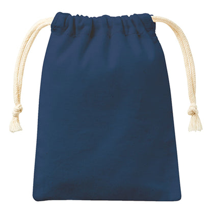 コットン巾着（SS） | ノベルティ(小物) | 1枚 | TR-1056 | ネイビー