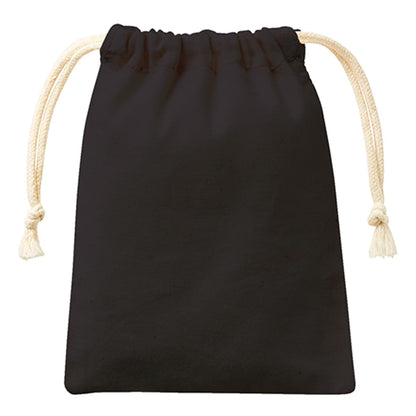 コットン巾着（SS） | ノベルティ(小物) | 1枚 | TR-1056 | ブラック