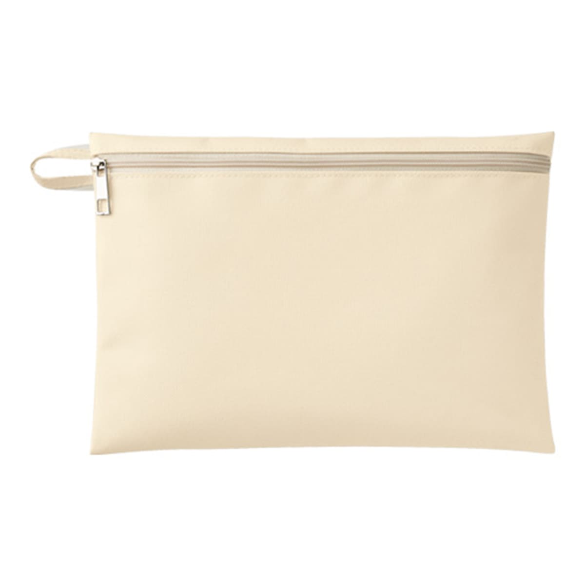 ユーティリティ フラットポーチ（M） | ノベルティ(小物) | 1枚 | TR-1062 | ミルキーベージュ