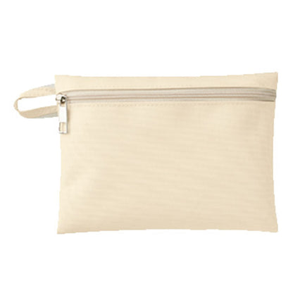 ユーティリティ フラットポーチ（S） | ノベルティ(小物) | 1枚 | TR-1061 | ミルキーベージュ