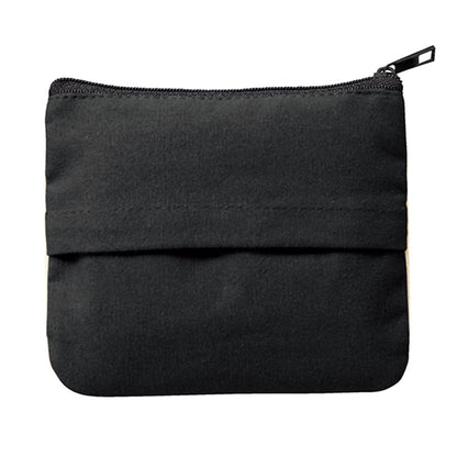 ライトキャンバス ティッシュポーチ | ノベルティ(小物) | 1枚 | TR-1072 | ナイトブラック