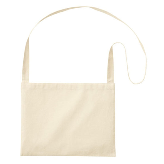 厚手コットン サコッシュ | ノベルティ(小物) | 1枚 | TR-1079 | ナチュラル