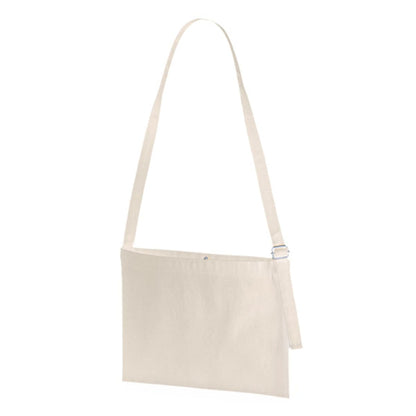 キャンバス アジャストショルダーサコッシュ | ノベルティ(小物) | 1枚 | TR-1080 | ナチュラル
