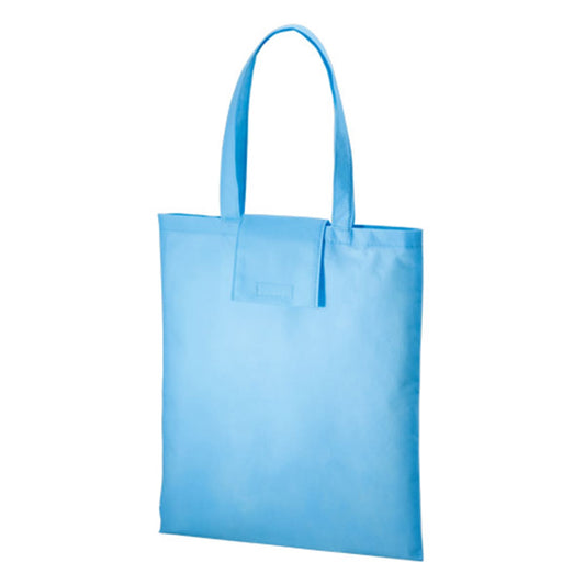 不織布 ポケッタブルエコトート | ノベルティ(小物) | 1枚 | TR-1086 | フロスティブルー