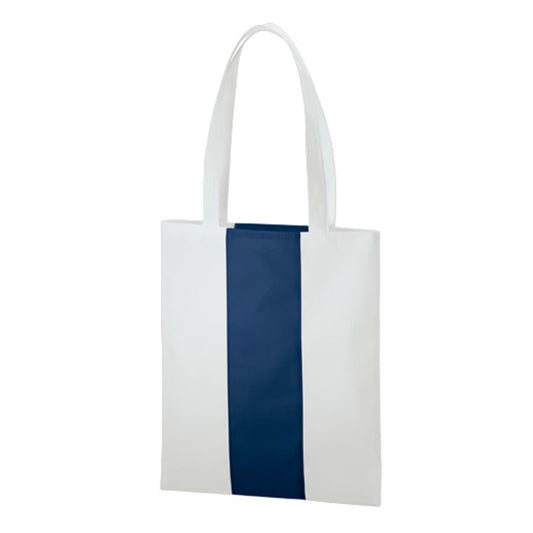 不織布 カラーライントート | ノベルティ(小物) | 1枚 | TR-1090 | ディープブルー