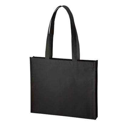 不織布 A4ワイドスクエアトート | ノベルティ(小物) | 1枚 | TR-1092 | ナイトブラック