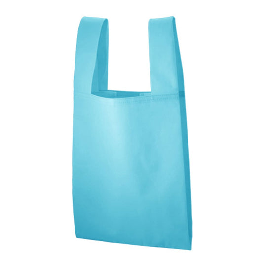 不織布 レジバッグ | ノベルティ(小物) | 1枚 | TR-1094 | フロスティブルー