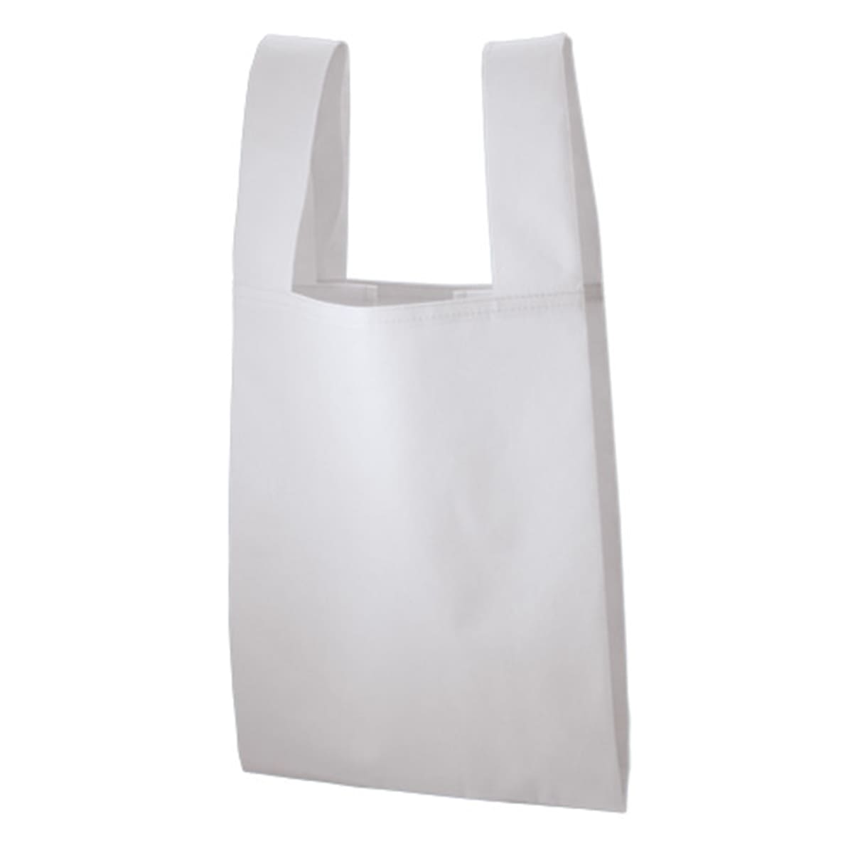 不織布 レジバッグ | ノベルティ(小物) | 1枚 | TR-1094 | ナチュラルホワイト