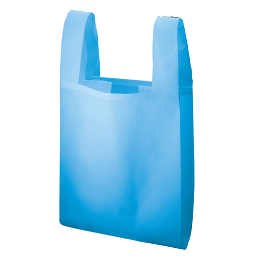不織布 レジバッグ（ランチサイズ） | ノベルティ(小物) | 1枚 | TR-1125 | フロスティブルー