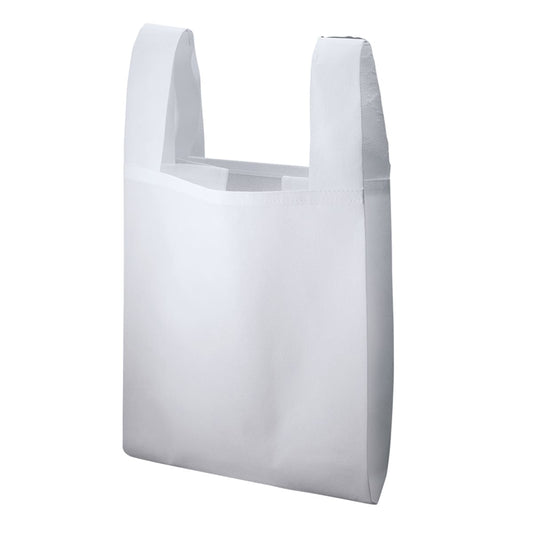 不織布 レジバッグ（ランチサイズ） | ノベルティ(小物) | 1枚 | TR-1125 | ナチュラルホワイト