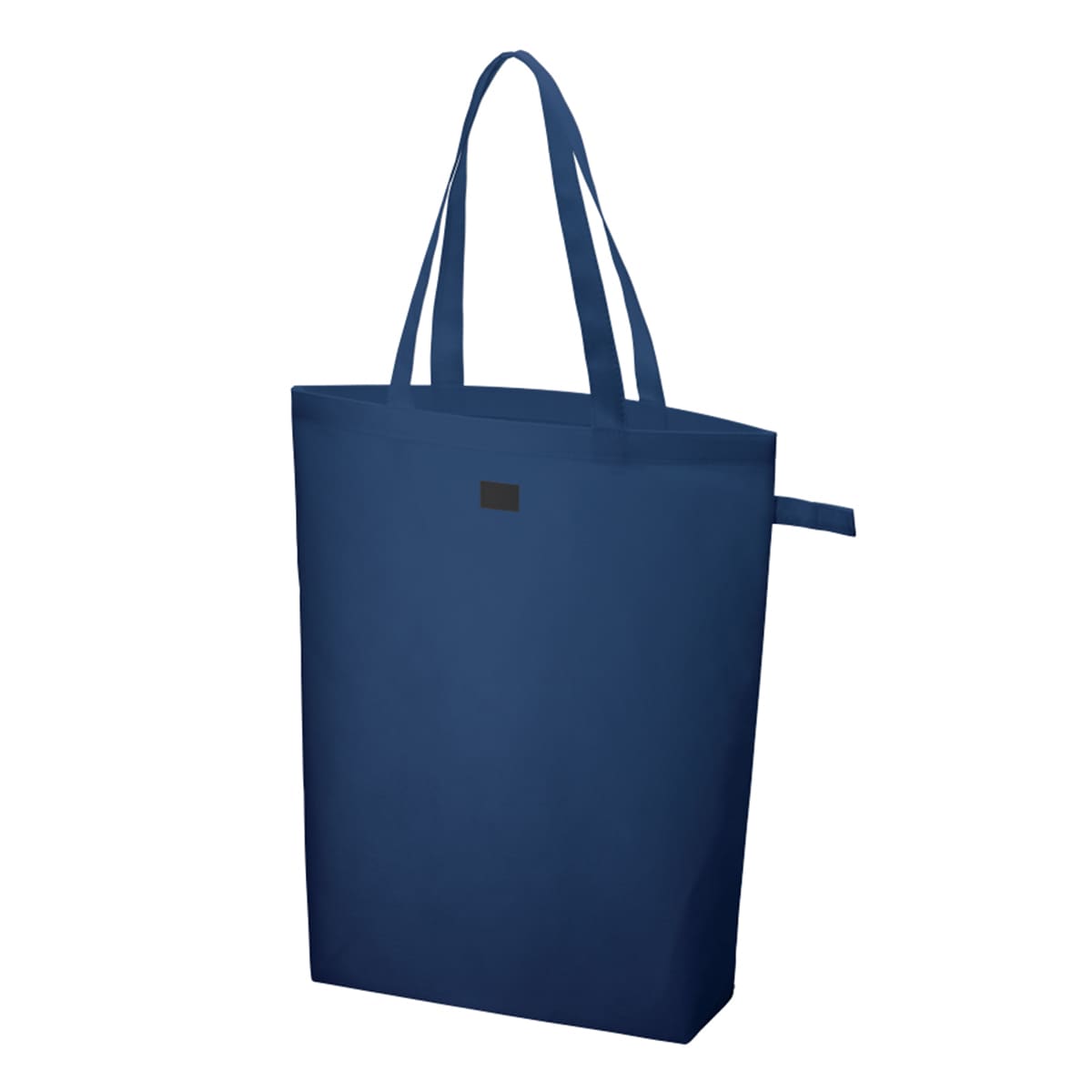 不織布 ポケッタブルマチ付トート | ノベルティ(小物) | 1枚 | TR-1127 | ディープブルー