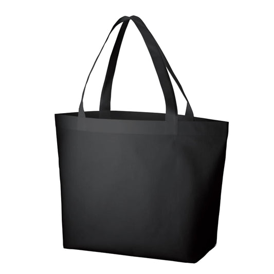 不織布 ビッグショッピングトート | ノベルティ(小物) | 1枚 | TR-1128 | ナイトブラック