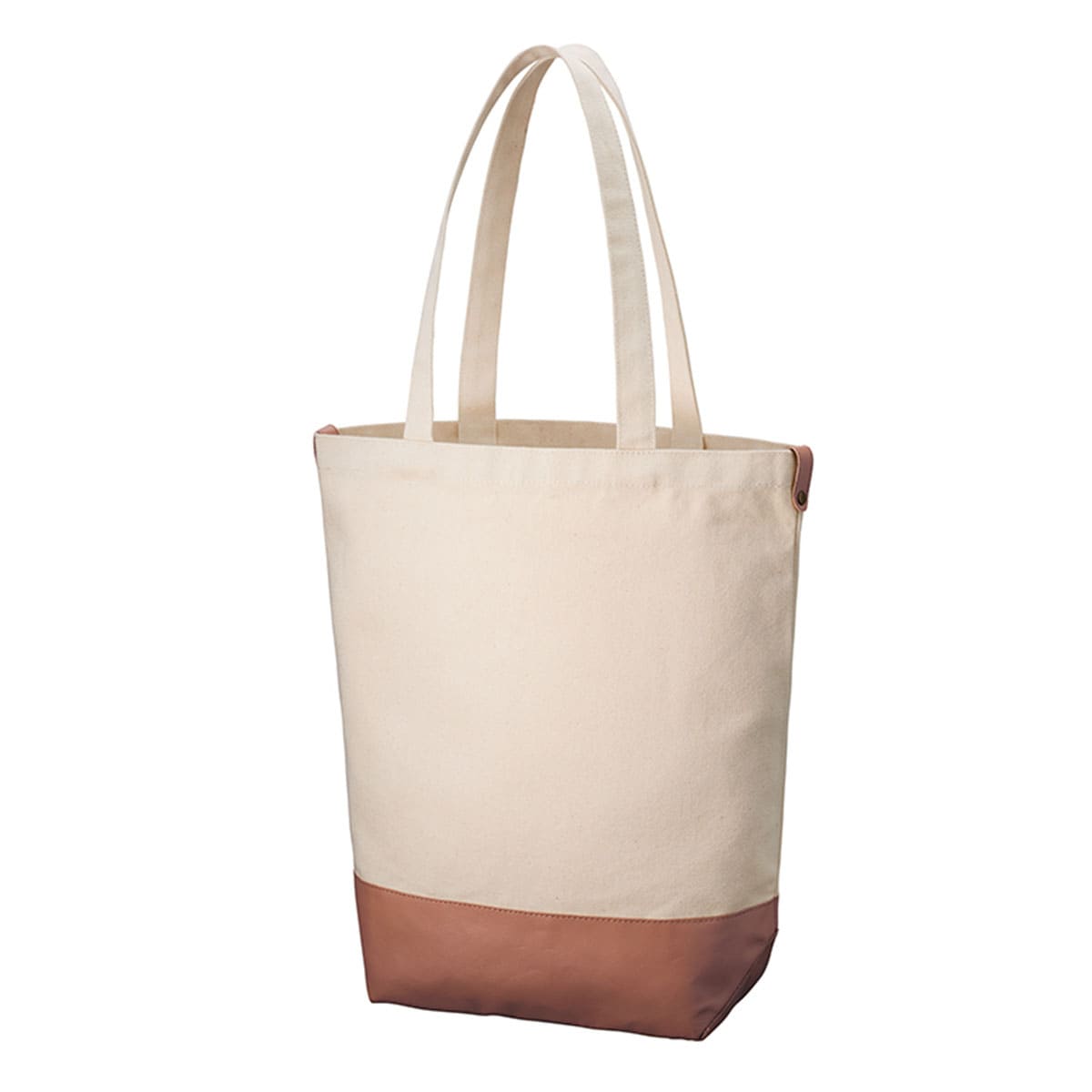 厚手キャンバス レザーボトムトート | ノベルティ(小物) | 1枚 | TR-1148 | ナチュラル