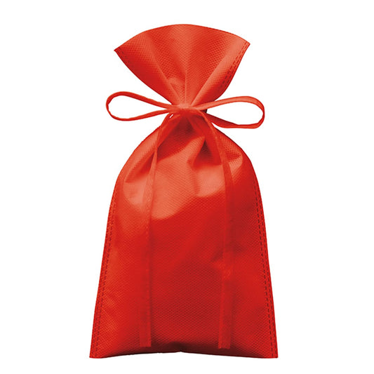 不織布 ラッピング巾着（S） | ノベルティ(小物) | 1枚 | TR-1160 | レッド