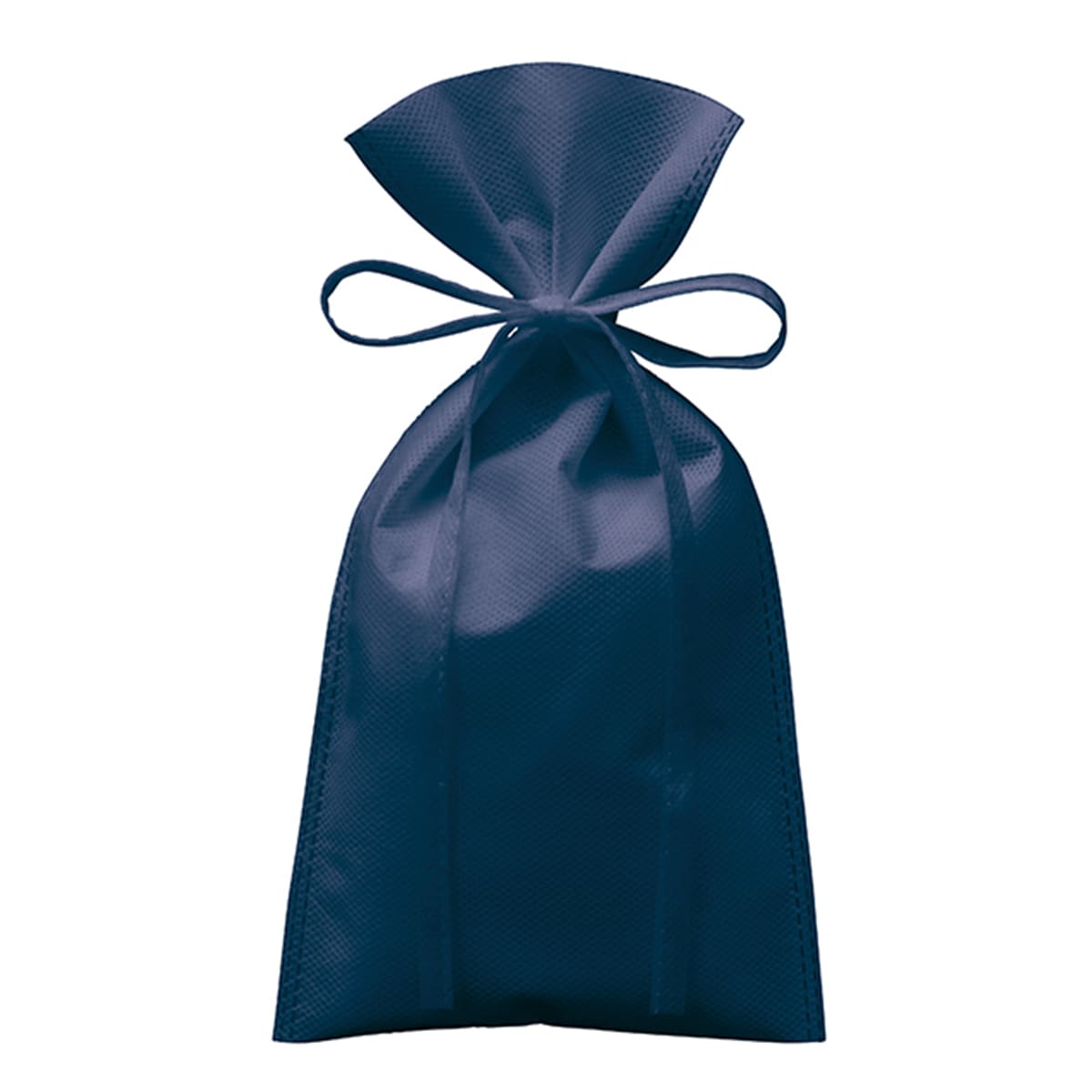 不織布 ラッピング巾着（S） | ノベルティ(小物) | 1枚 | TR-1160 | ディープブルー