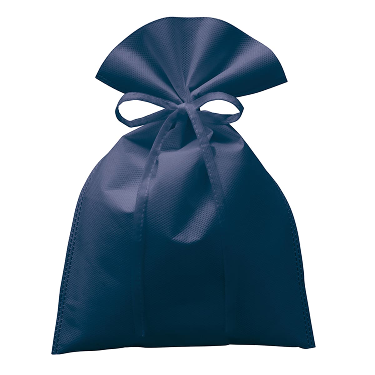 不織布 ラッピング巾着（M） | ノベルティ(小物) | 1枚 | TR-1161 | ディープブルー