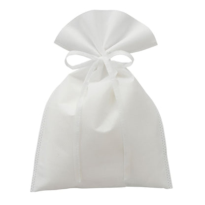 不織布 ラッピング巾着（M） | ノベルティ(小物) | 1枚 | TR-1161 | ナチュラルホワイト