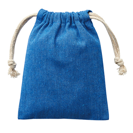 シャンブリック 巾着（SS） | ノベルティ(小物) | 1枚 | TR-1162 | ブルー