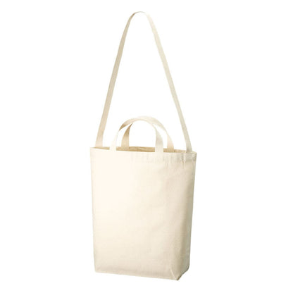オーガニックコットン キャンバスWスタイルバッグ | ノベルティ(小物) | 1枚 | TR-1175 | ナチュラル