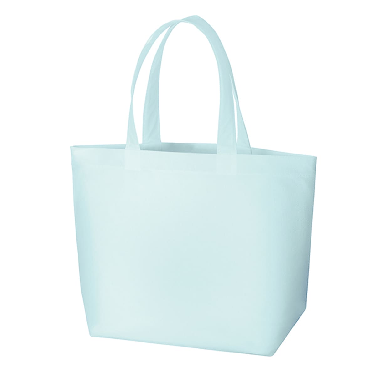 再生不織布 スタンダードバッグ | ノベルティ(小物) | 1枚 | TR-1185 | ライトブルー