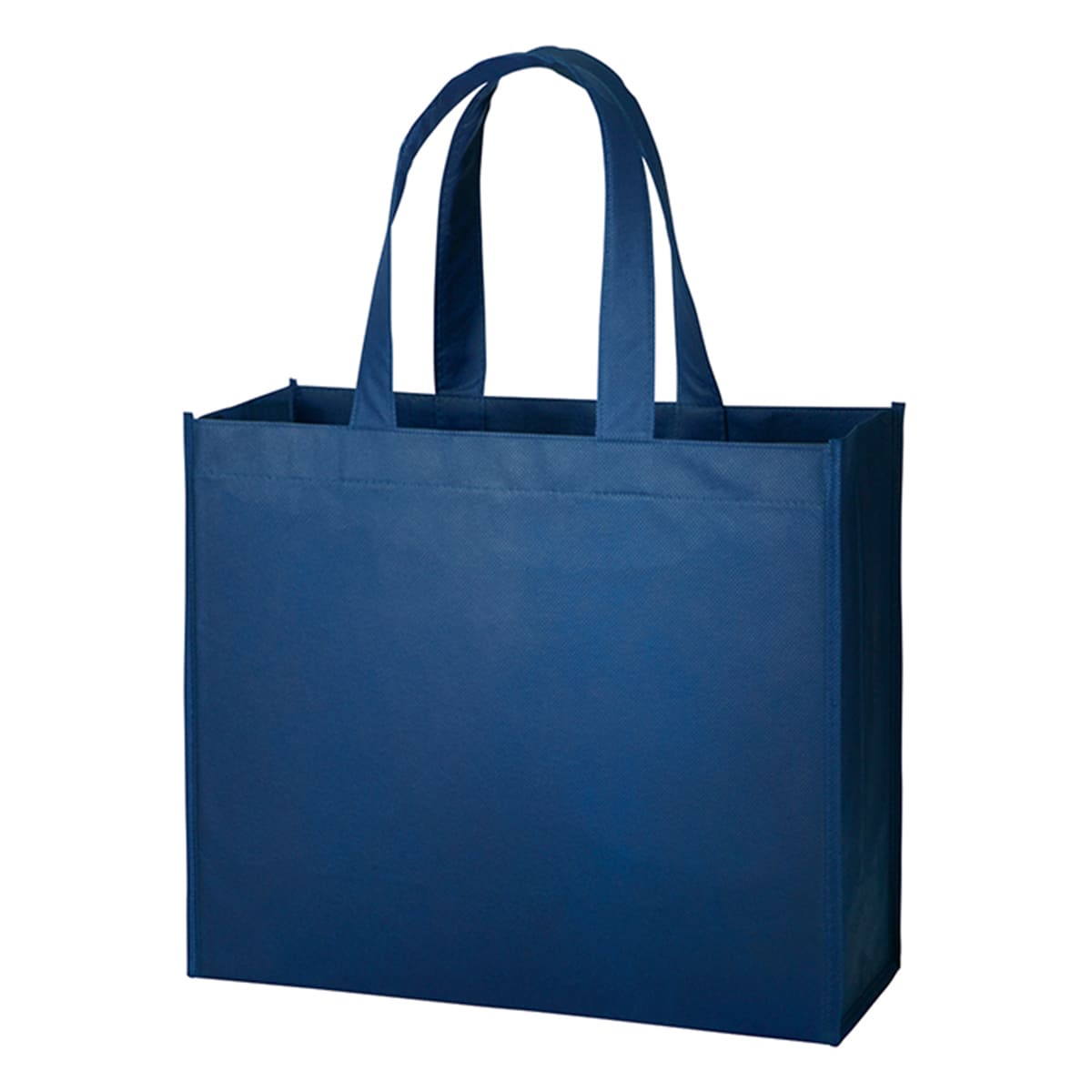 再生不織布 スクエアトート | ノベルティ(小物) | 1枚 | TR-1186 | ディープブルー