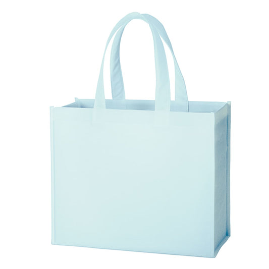 再生不織布 スクエアトート | ノベルティ(小物) | 1枚 | TR-1186 | ライトブルー