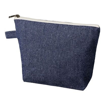 シャンブリック キャンバスデイリーポーチ（M） | ノベルティ(小物) | 1枚 | TR-1192 | ネイビー