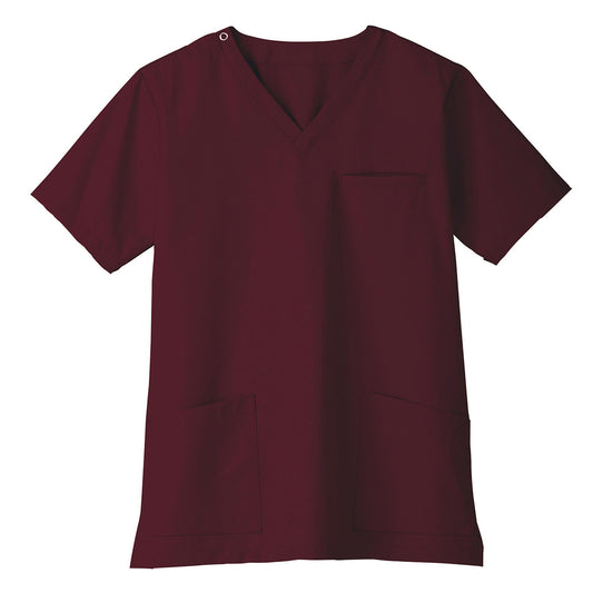 ユニセックススクラブ | メディカルウェア | 1枚 | TB4502U | ボルドー