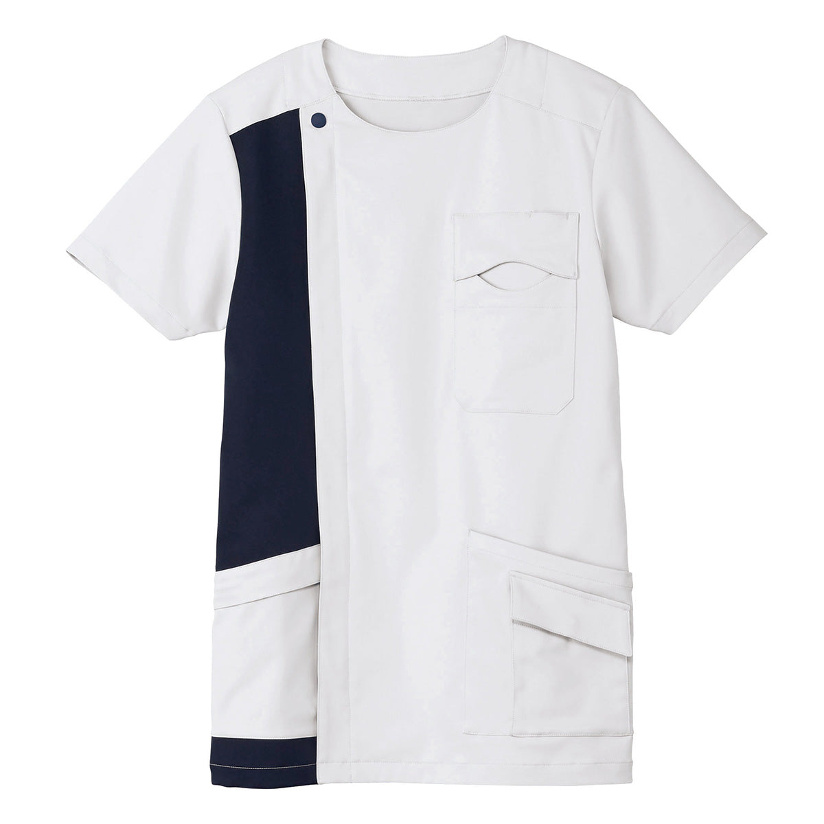 ユニセックススクラブ | メディカルウェア | 1枚 | TB4503U | グレー×ネイビー