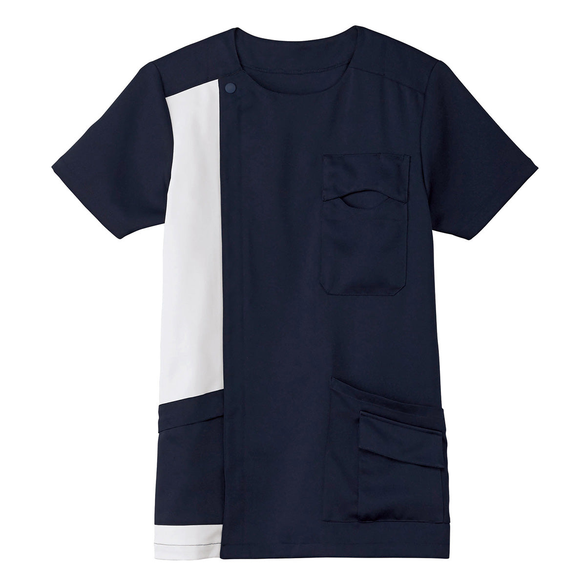 ユニセックススクラブ | メディカルウェア | 1枚 | TB4503U | ネイビー×グレー