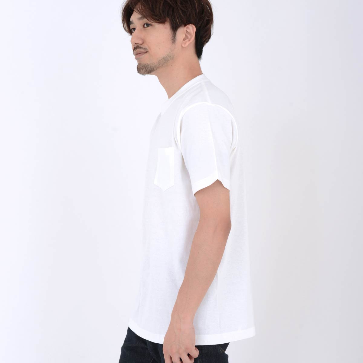 オープンエンド マックスウェイト ポケットTシャツ | メンズ | 1枚 | OE1117 | ディープブラック