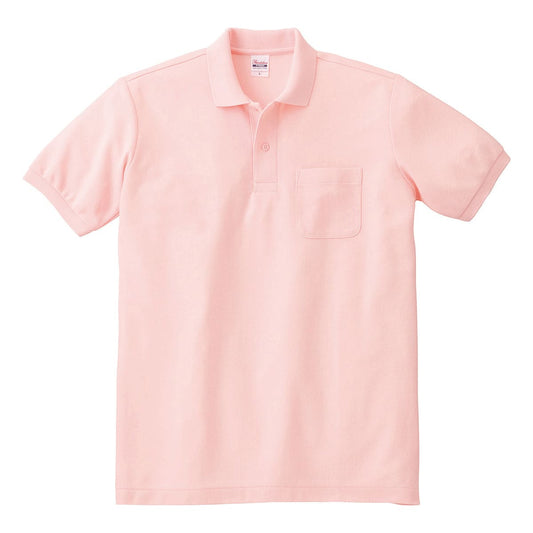 T/Cポロシャツ（ポケット付） | ビッグサイズ | 1枚 | 00100-VP | ピンク