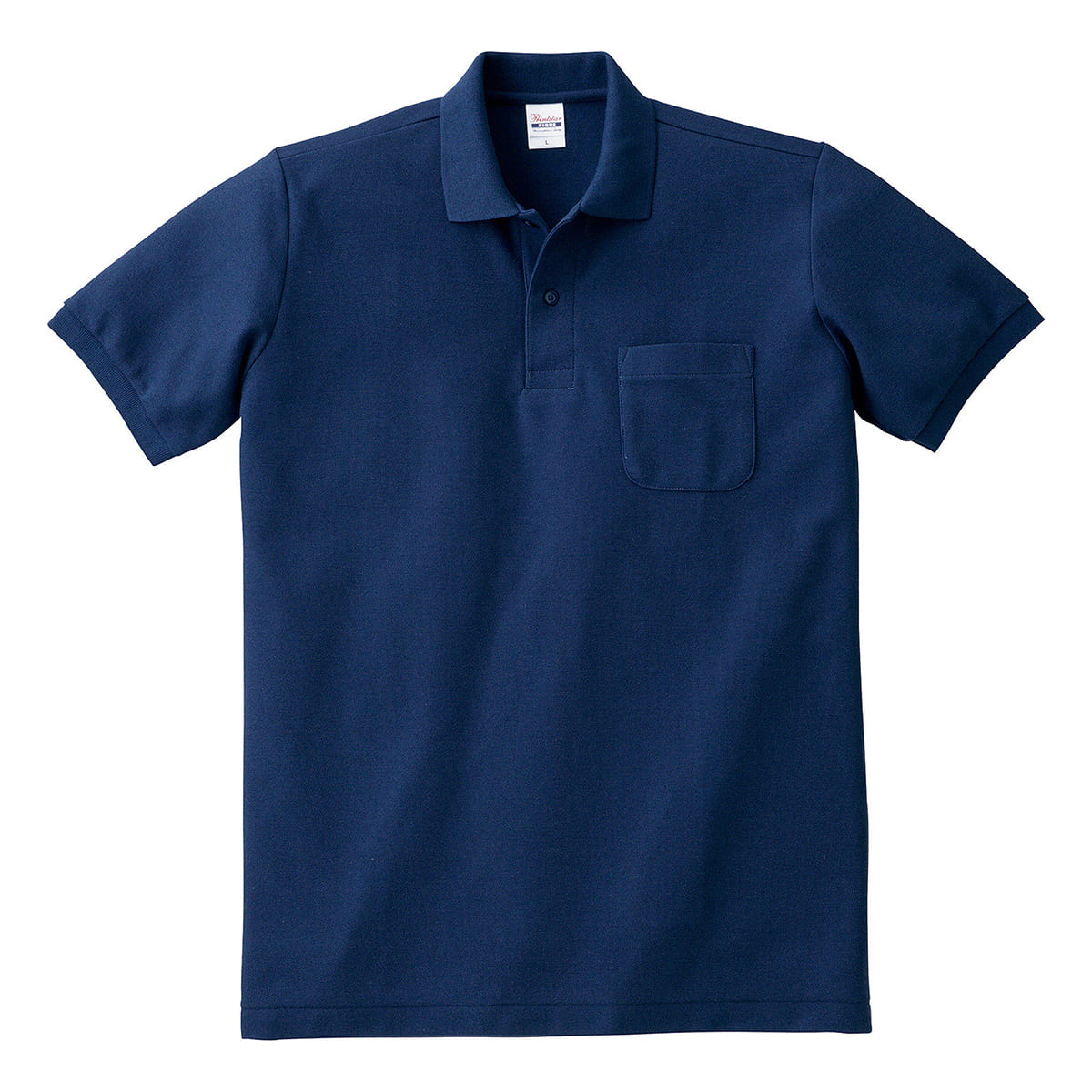 T/Cポロシャツ（ポケット付） | ビッグサイズ | 1枚 | 00100-VP | ネイビー