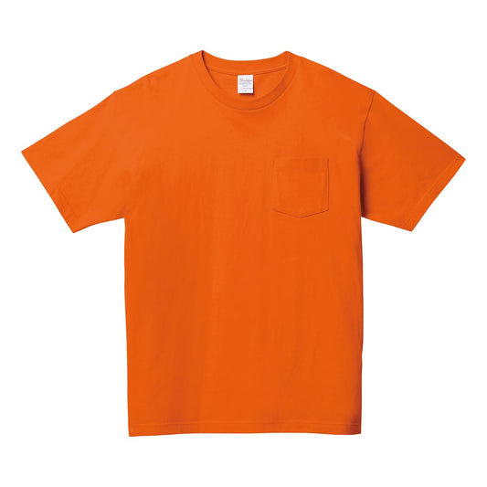 5.6オンス ヘビーウェイト ポケットTシャツ | メンズ | 1枚 | 00109-PCT | オレンジ