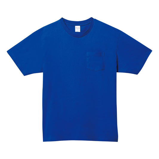 5.6オンス ヘビーウェイト ポケットTシャツ | メンズ | 1枚 | 00109-PCT | ロイヤルブルー