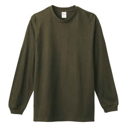 5.6オンス ヘビーウェイトLS-Tシャツ(+リブ) | ビッグサイズ | 1枚 | 00110-CLL | アーミーグリーン