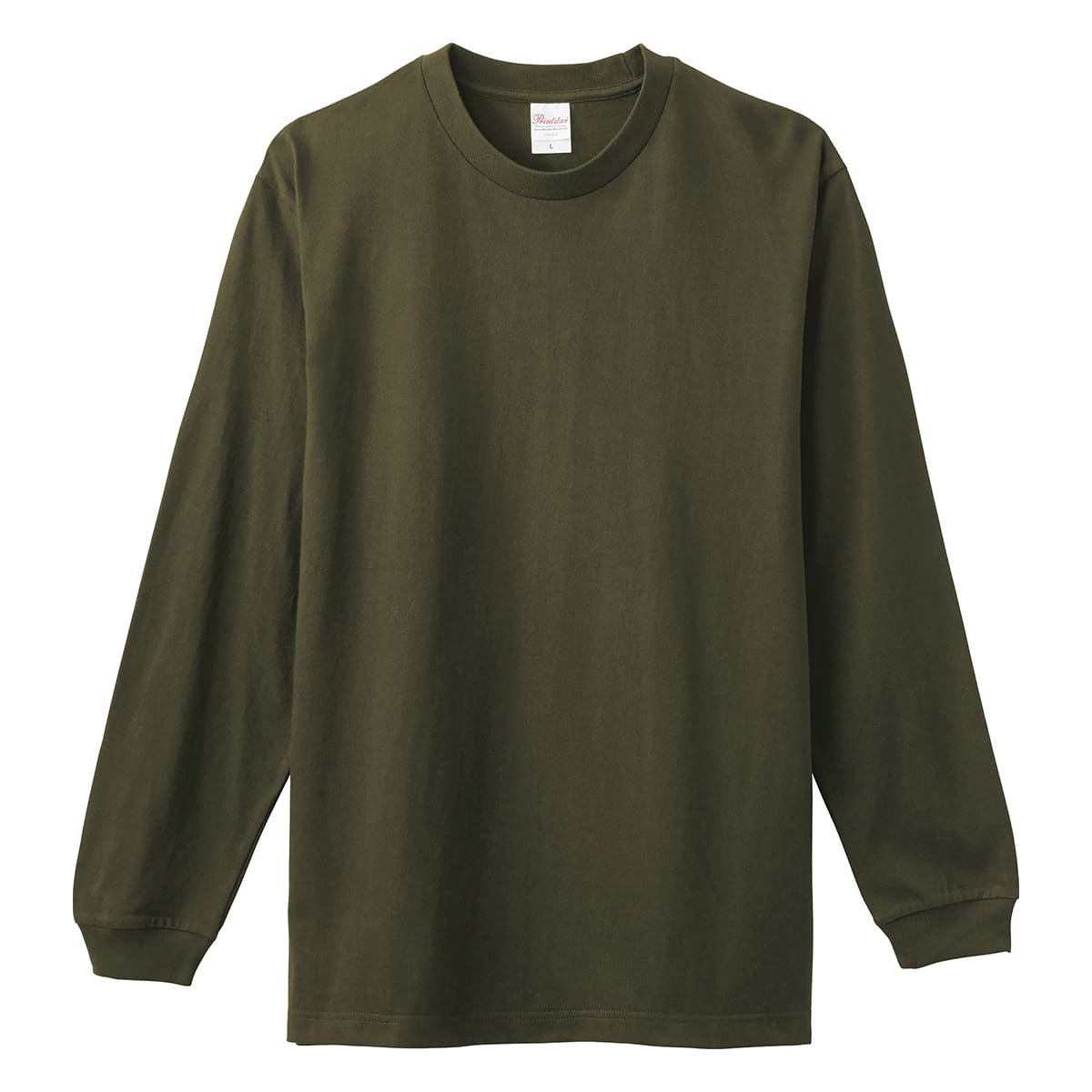 5.6オンス ヘビーウェイトLS-Tシャツ(+リブ) | メンズ | 1枚 | 00110-CLL | アーミーグリーン