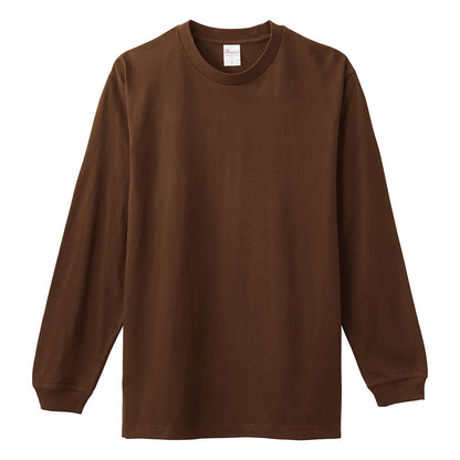 5.6オンス ヘビーウェイトLS-Tシャツ(+リブ) | ビッグサイズ | 1枚 | 00110-CLL | ダークブラウン