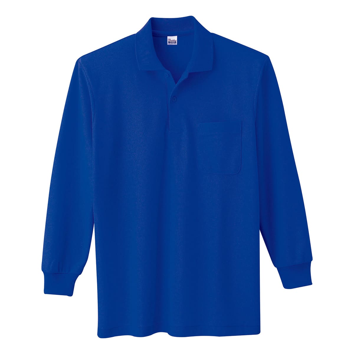 VLPＴ/Ｃ長袖ポロシャツ（ポケット付） | メンズ | 1枚 | 00169-VLP | ロイヤルブルー